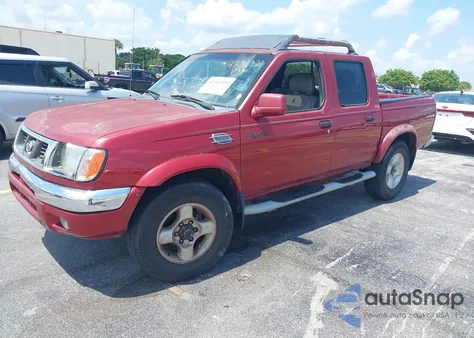 2000 Nissan Frontier Se-V6/Xe-V6 z USA, uszkodzony, nr VIN 1N6ED27Y3YC382842